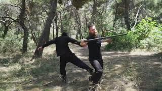 Mpolypragmon swordfight choreography 1v1 stunt performers Masterpolypragmon Studios
