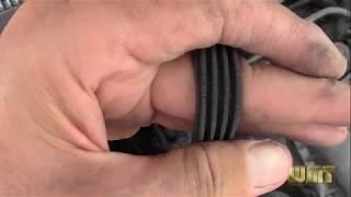 How to change belts on a Hyundai i10 (alternator, air conditioning)