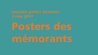 Posterday du 3 mai 2017. Remise des prix