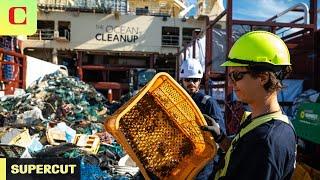 The Ocean Cleanup's 100th Plastic Haul from The Great Pacific Garbage Patch