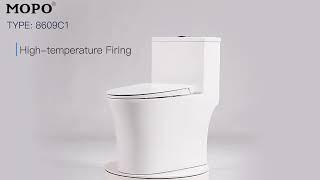 China sanitary ware one piece toilet Product display-toilet manufacturer