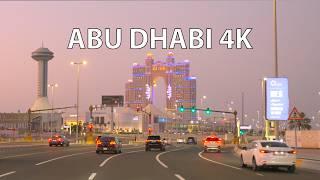 Abu Dhabi - Sunset Drive - 4K HDR