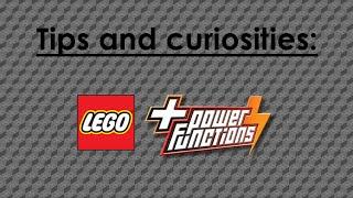 LEGO Tips and Curiosities: Power Functions by Sheepo