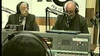 Cantor Misha Alexandrovich in Moscow, 1997! Radio Echo of Moscow, interview with Anatoliy Agamirov