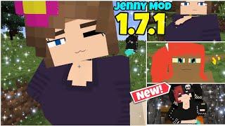 Jenny Mod 1.7.1 New Version Gameplay / Minecraft Jenny MOD 1.12.2 / Ellie, jenny, Goblin