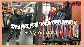 COME THRIFTING WITH ME + try on haul! | SincerelyTahiry