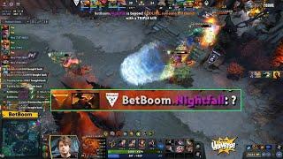 Nightfall drops the "?" into a Rampage as he & Topson win as stand-ins for Tundra