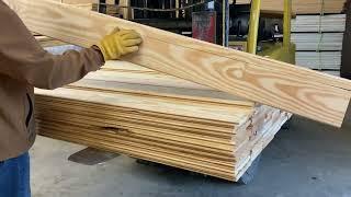 1x8 Cabin Grade Southern Yellow Pine Tongue and Groove