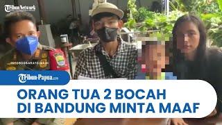 Viral Video 2 Bocah Colek dan Cium Pengendara Wanita di Bandung, kini Orangtua ucap Permintaan Maaf
