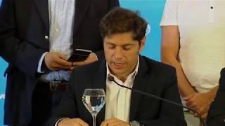 23/03/20 - Conferencia de prensa de Axel Kicillof e intendentes de la provincia de Buenos Aires