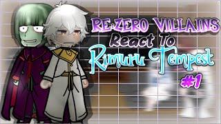 Re: Zero Villains React To Rimuru Tempest [AU] || Gacha Reaction || Part 1/3