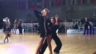 Alexandr Komogortsev Polina Axenova Cha Cha 28 03 2015