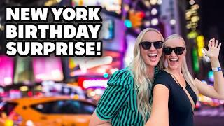 HUGE New York City Birthday Weekend Surprise!