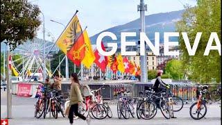 GenevaSwitzerland || Walking || Travel Guide || 4K