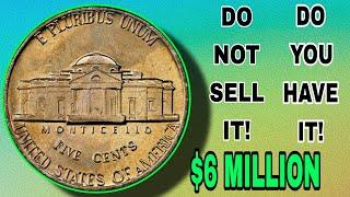 SUPER RARE TOP 6 JAFFERSON NICKELS WORTH HUGE MONEY! Valuable nickels to look for!!