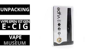 BAT Vype ePen 1st gen review e-cigarette with cartridges