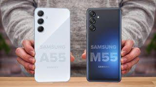 Samsung A55 Vs Samsung M55 | Full Comparison  Which one is Best?