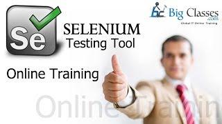 Selenium Testing Tool Online Training | Free Demo