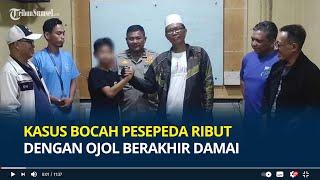 Bertemu di Polsek, Kasus Bocah Pesepeda Ribut dengan Driver Ojol Berakhir Damai, Pemotor Minta Maaf