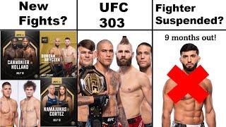 New Fight Announcements? UFC 303 Controversy? - Combat Sports This Week