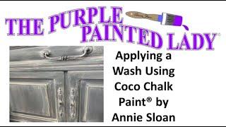 Applying a Wash Using Chalk Paint® by Annie Sloan