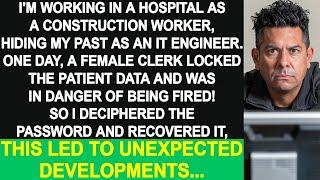 I'm working in a hospital as a construction worker, hiding my past as an IT engineer. One day...