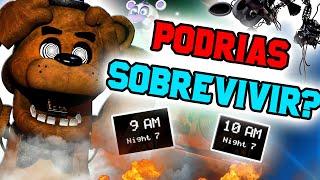 ¿Podrías Sobrevivir en una Noche INFINITA?? ||Experimentos de FNaF