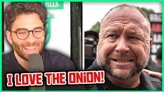 The Onion BUYS Alex Jones's Infowars Show | Hasanabi Reacts