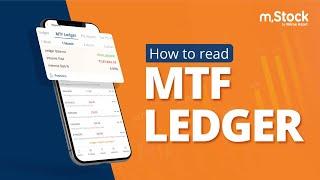 How to Read MTF Ledger | MTF on m.Stock | Pay Later (MTF) | Lowest MTF Interest Rate