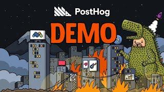 PostHog Demo - Product Analytics, Session Replays, Feature Flags, A/B Testing, User Surveys + More