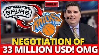 BIG DEAL INVOLVING SPURS AND KNICKS! IS IT WORTH IT? TODAY'S NEW YORK KNICKS NEWS