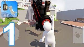 Human Fall Flat Mobile - Gameplay Walkthrough Part 1 - Levels 1-4 (iOS, Android)
