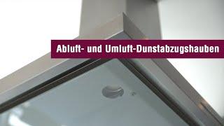 wieser Küchen - Abluft  und Umluft Dunstabzugshauben