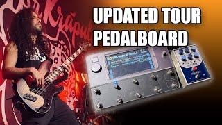 Updated Bass Pedalboard - Autumn Tour 2024