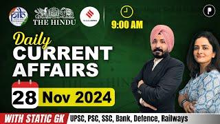 28 November Current Affairs 2024 | Daily Current Affairs | Current Affairs Today