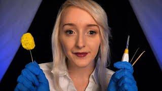 ASMR Detailed Otoscope Ear Cleaning & Exam