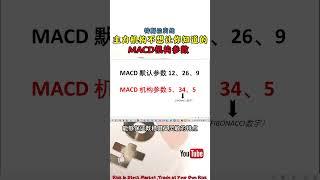 美股赚钱 | 特斯拉 | 主力不想让你知道的MACD机构参数 #特斯拉 #macd #美股