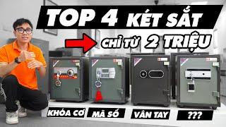 TOP 4 Két Việt Tiệp loại rẻ nhất tới xịn nhất - Mọi phân khúc đều trong đây