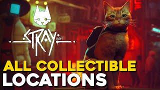 Stray All Collectible Locations (All Badges, Memories, Scratch Points, Sheet Music...)