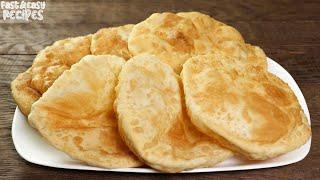 Just Flour and Milk! So Cheap and Easy Flatbreads. With Ingredients That Everyone Has At Home!