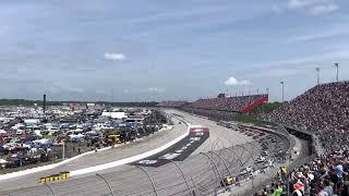 Start of the 2023 NASCAR Goodyear 400 at Darlington Raceway From the Stands