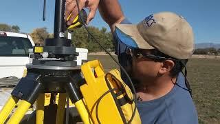 How to setup and use Trimble R10 survey unit