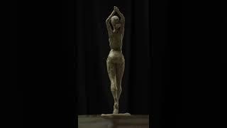 Ballerina 🩰 gesture sculpture study in Chavant NSP clay