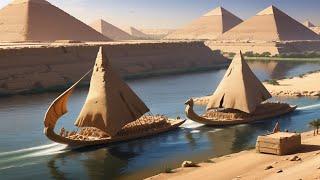 Discovery of a long-buried Branch of the Nile river.