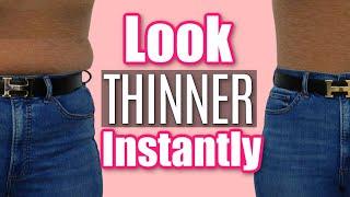 10 *Hacks* to Look 10 Pounds Slimmer | How to Look Thinner in Your Clothes