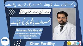 Causes of Male Infertility  | Khan Fertility | مردانہ بانجھ پن کی وجوہات