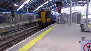 Southeastern Class 375 and SWR Class 458/5 at London Waterloo