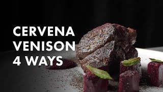 Venison and Beets 4 Ways using IRINOX