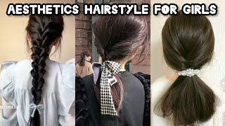 Aesthetics hairstyle ideas for girls | Cute Korean  hairstyle for girls | thatglamworld