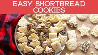 Shortbread Cookies | ONLY 5 INGREDIENTS!